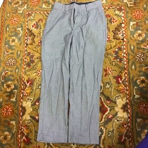 Class club black and white plaid pants